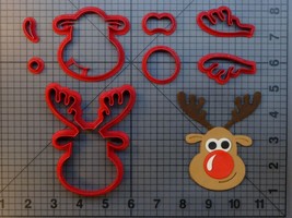 Christmas - Rudolph the Reindeer 266-A617 Cookie Cutter Set - £5.19 GBP+