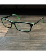 Robert Mitchel RMJ 5000 Bk Green Rectangle Eyeglasses 49  16 130 MM Fram... - $47.77 CAD