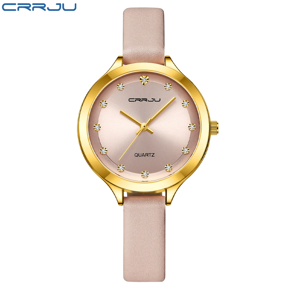 Luxury  Dial es for WoMen&#39;s   Leather Band  Rhinestones Ladies Wristwatch - $27.00