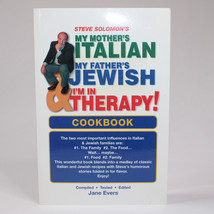 SIGNED My Mother&#39;s Italian My Father&#39;s Jewish &amp; I&#39;m In Therapy Cookbook ... - £15.45 GBP
