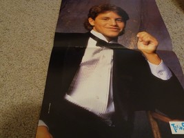 Kirk Cameron teen magazine poster clipping black suit and tie Teen Set Bop - £3.19 GBP