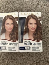 2 Clairol Root TOUCH-UP #6 Light Brown 1 Application Each Mm 18302 - £9.74 GBP