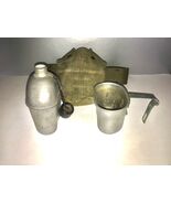 WWII 1945 U.S. Army Canteen &amp; Mess Kit With Belted Carrier  - $65.00