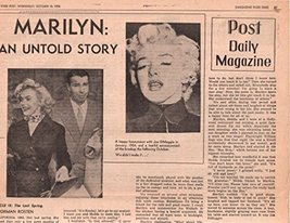 Marilyn Monroe original clipping magazine photo 1page 9x12 #Z6844 - £4.22 GBP