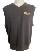 PGA Colorado Section Cutter &amp; Buck Men&#39;s Cotton Sweater Vest Black Medium - €20,47 EUR