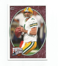 Brett Favre (Green Bay Packers) 2008 Upper Deck Football Heroes Card #8 - £3.90 GBP