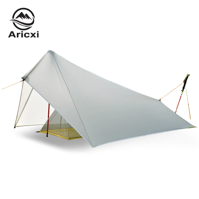 Outdoor Ultralight Rodless Camping Hiking 15D Nylon Silicon Coating Double Layer - £101.07 GBP