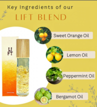 Essential Oil- Infused with Citrine Crystals/Refillable Bottle-Sale! - £8.60 GBP