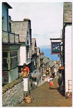 Postcard High Street Clovelly Devon England UK - £2.28 GBP