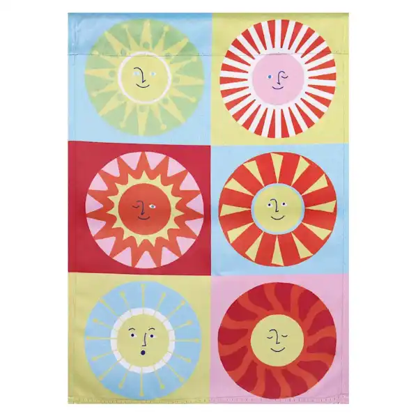 Sunny Club Sun Garden Flag -2 Sided, 12.5&quot; x 18&quot; - $9.00