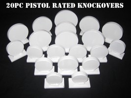 20pc. Coin Challenge Knock-overs-Steel Shooting Targets-.22LR Rim-fire &amp; Pistol  - £49.41 GBP