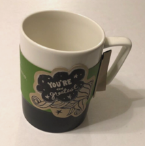 Starbucks 2012 Made By You&#39;re Greatest White Ceramic Coffee Mug 3 1/2&quot; New - £4.31 GBP