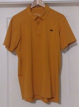 Arc&#39;teryx Men’s Large Short Sleeve Relaxed Fit  Mustard Polo Shirt - $39.50
