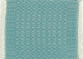 Artisan Handwoven Dollhouse Rug 5&quot;x7&quot; Wedgewood Blue #24, Wool on Cotton - £34.21 GBP
