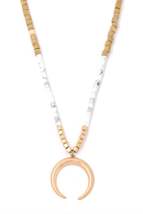 Anarchy Street - Crescent Horn Necklace - $21.00