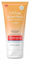 Neutrogena Acne Wash Cream Cleanser 6.7 Ounce (200ml) (Pack of 3) - $46.99