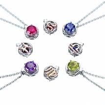 Aquarius Natural Garnet Fashion Twelve Constellations Birthstone Gemston... - $156.79+
