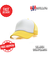 Christmas Sale Snapback Mesh Hat Perfect for Outdoors and Daily Wear YELLOW - €30,11 EUR