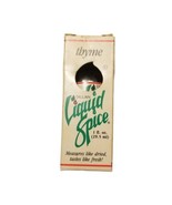 Dilijan Liquid Spice Thyme Vintage - 1oz - 29.5ml - Discontinued New Old... - $33.90 CAD