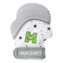 Malarkey Munch Mitt Teething Mitten Grey - £72.74 GBP