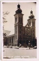 Postcard RPPC Our Lady Of Lourdes Cathedral Spokane Washington - $4.94