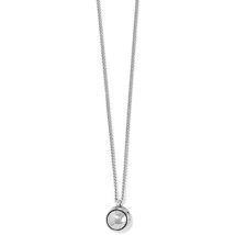 Brighton women&#39;s nuevo petite dome necklace in Silver - size One Size - £48.40 GBP