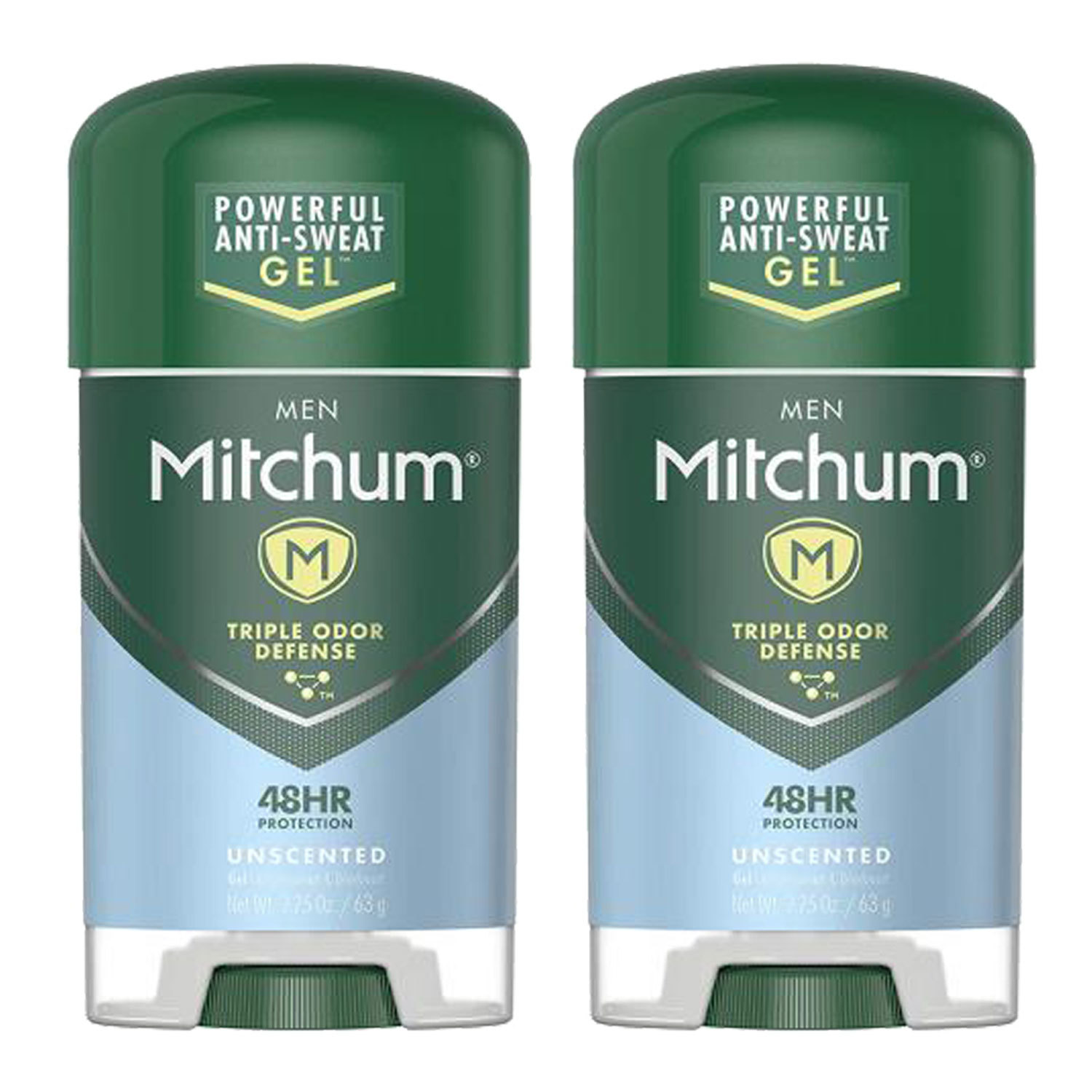 Mitchum Power Gel Unscented Anti-Perspirant Deodorant 2.25 oz