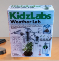 KidzLabs 4M Weather Lab Station Build A Mini Weather Station New In Box 2014 - £8.99 GBP