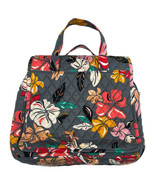 Vera Bradley Hanging Organizer Gray Floral Carryall Coastal Paradise Ret... - $35.19 CAD