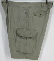 POLO BY RALPH LAUREN MEN&#39;S W46B CLASSIC OLIVE CHINO CARGO SHORTS ALL COT... - $71.78
