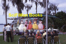 KODACHROME Slide Florida Cypress Gardens Pretty Sexy Women Dresses Fashi... - $4.94