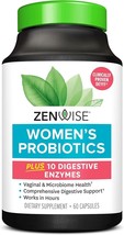 ZenWise Woman&#39;s Probiotics + 10 Digestive Enzymes - 60 Capsules - £15.43 GBP