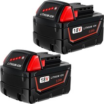 For Every Milwaukee M18 Battery, Replace The 18V Battery. This Includes The - $77.96