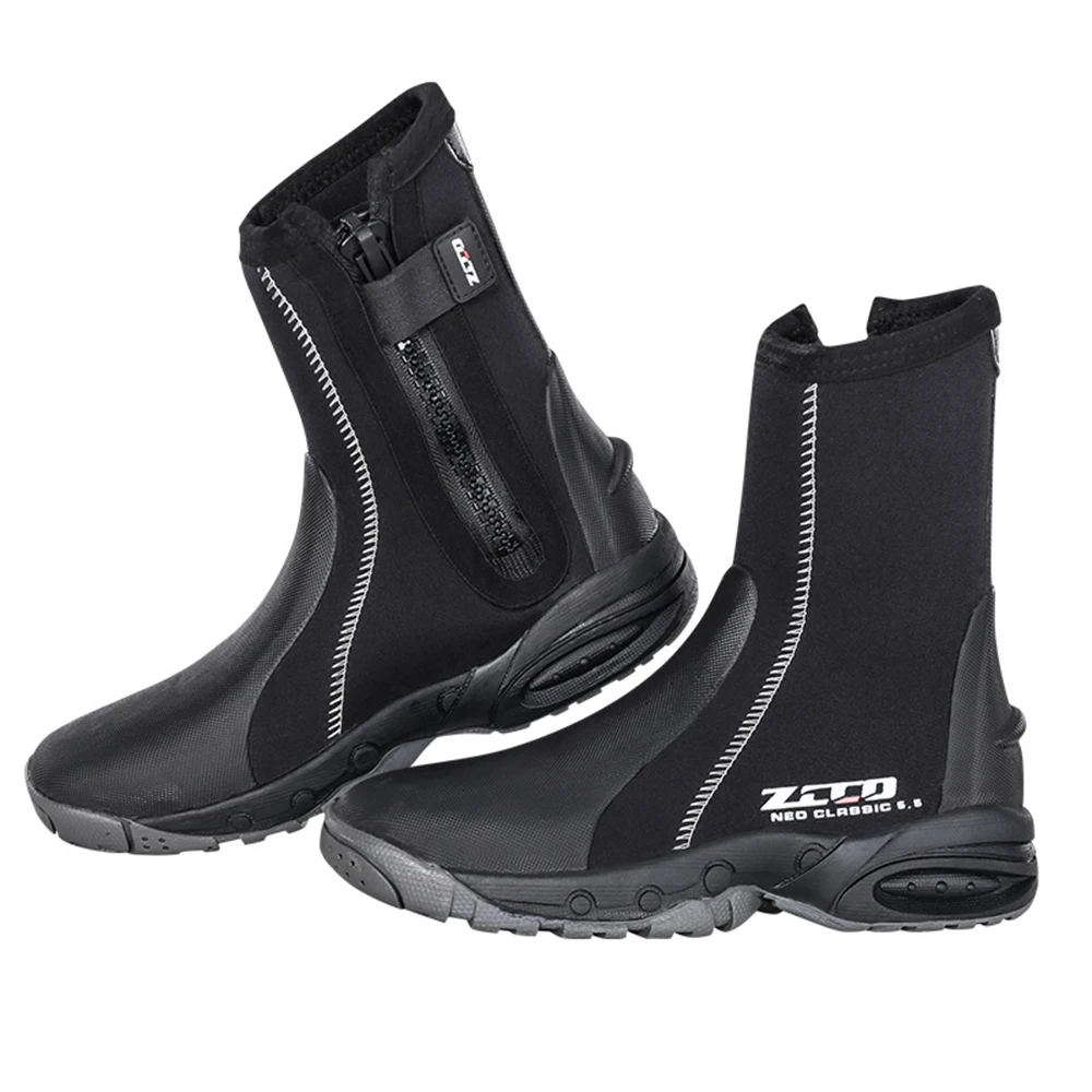 Sporting Neoprene Dive Boots 5MM Surf Scuba Diving Swimming Shoes Windsurf Under - £51.84 GBP