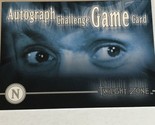 Twilight Zone Vintage Trading Card # Autograph Challenge Game Card N - $1.97