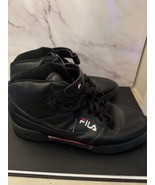 Fila Black And Red Shoes 9.5  - $376.14 MXN