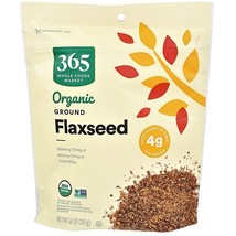 365 by Whole Foods Market Organic Ground Flaxseed, 14 oz - £13.52 GBP