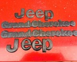 95 96 97 98 Jeep Grand Cherokee rear Front Fenders Emblem Painted Black  - $17.99