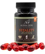 Krill Oil for Dogs - Vitality by Alpha Dog Nutrition – Reduces Dog Allergies, It - €18,91 EUR