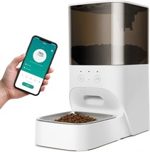 Automatic Cat Feeder, Timed Cat Feeder With App Control, Dog Food Dispenser With - £40.06 GBP