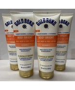 4 X Gold Bond Body Bright Daily Body &amp; Face Lotion With Vitamin C, 8 oz ... - $36.10 CAD