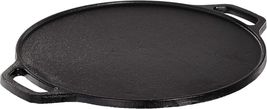 Cast iron dosa tawa  12 inches  30 cm   black flat tortilla pan 0 thumb200