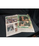 Boston Globe TRIBUTE To The &#39;86 - 87 CELTICS June 16 1987 Larry Bird, Mc... - $265.90 MXN