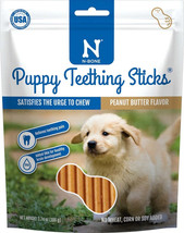 Nbone Puppy Teething Sticks Peanut Butter 17Ct - £6.28 GBP