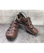 Dunham Men Shoes Brown 11 M Leather Casual Fisherman comfort Casual  San... - €37,84 EUR