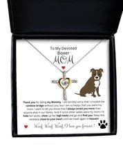 Boxer Memorial - Boxer Sympathy - Gold Silver Cross Pendant with Cubic Zirconia  - £43.69 GBP