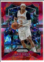 2019-20 Panini Prizm Prizms Red Ice #33 Vince Carter NM-MT Atlanta Hawk ID:72676 - $3.95