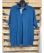 Tommy Bahama Island Zone Teal Polo Shirt Men&#39;s Size 2XL Breathable KG - $34.71 CAD