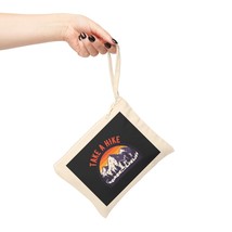 Accessory Zipper Pouch with Retro &quot;Take a Hike&quot; Sun and Mountain Graphic - £12.15 GBP