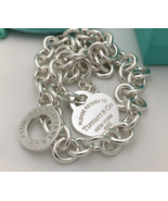 16.5&quot; Please Return to Tiffany &amp; Co Heart Tag Toggle Necklace Newest Ver... - $699.00